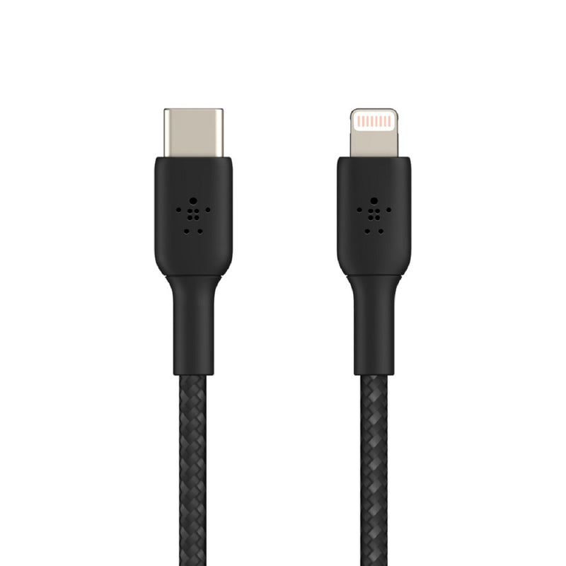 BELKIN 貝爾金 BOOST↑CHARGE™ USB-C 至 Lightning 編織線纜 (2米)