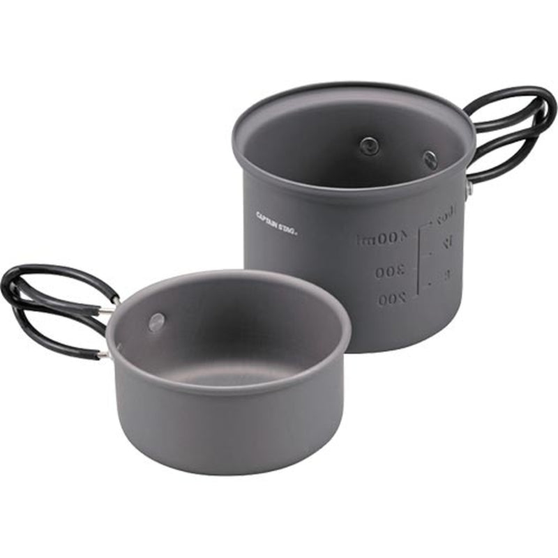 Captain stag Camping Equipment Trekker Aluminum Solo Cooker Set S