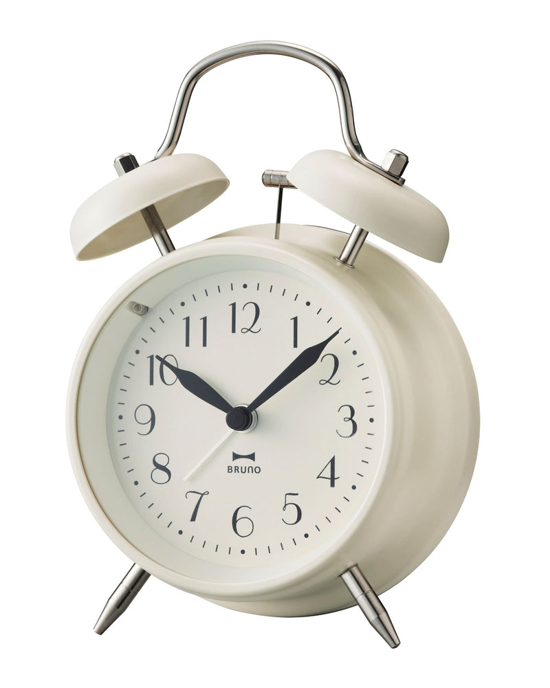 BRUNO Twin Bell Clock