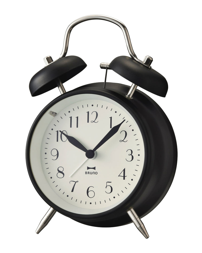BRUNO Twin Bell Clock