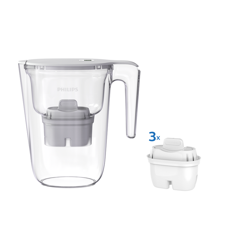 PHILIPS AWP2935WHT/97 Mirco Pure Water Filter Pitcher plus 3Pcs AWP211 Filter