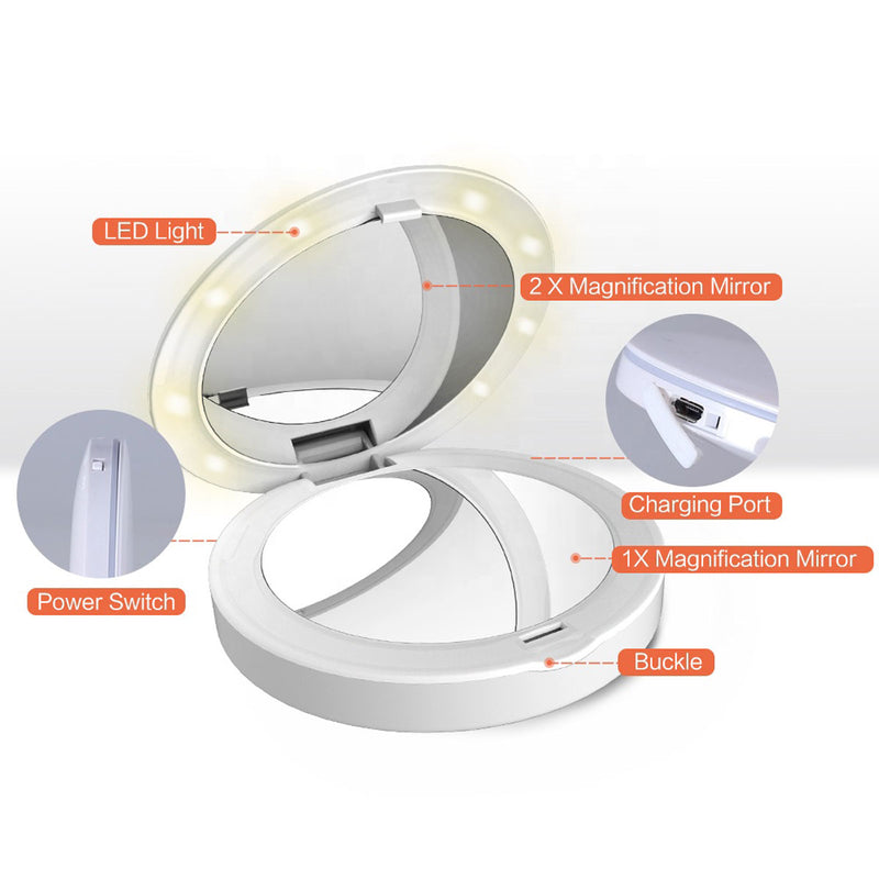 TOUCHBeauty TB1675 LED移動電源化妝鏡
