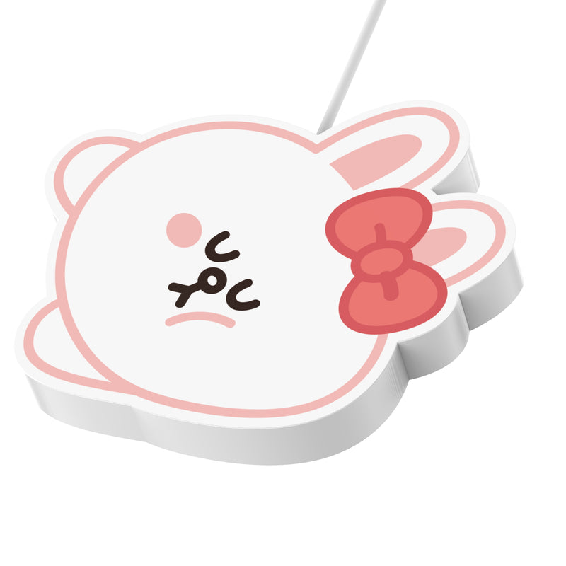 thecoopidea CP-QC05-CONY LINE FRIENDS Mini CONY Fast Wireless Charging Pad