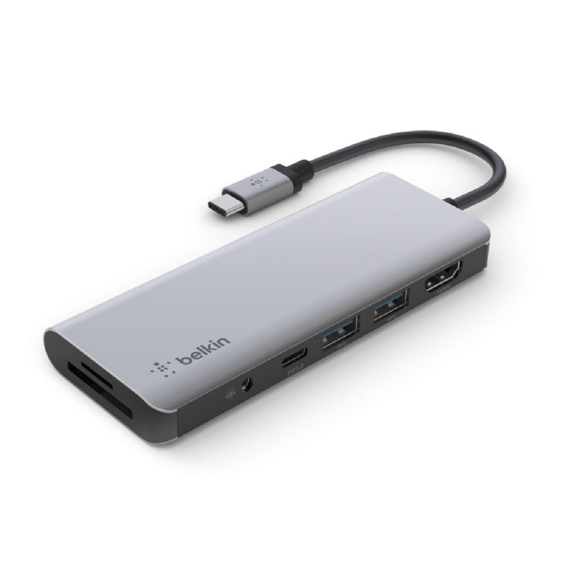 BELKIN 貝爾金 CONNECT™ USB-C 7 合 1 多媒體集線器