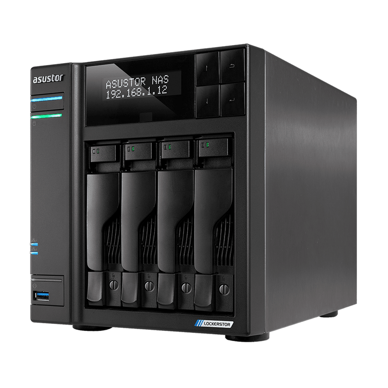 ASUSTOR 華芸 Lockerstor 4 AS6604T 網路儲存裝置