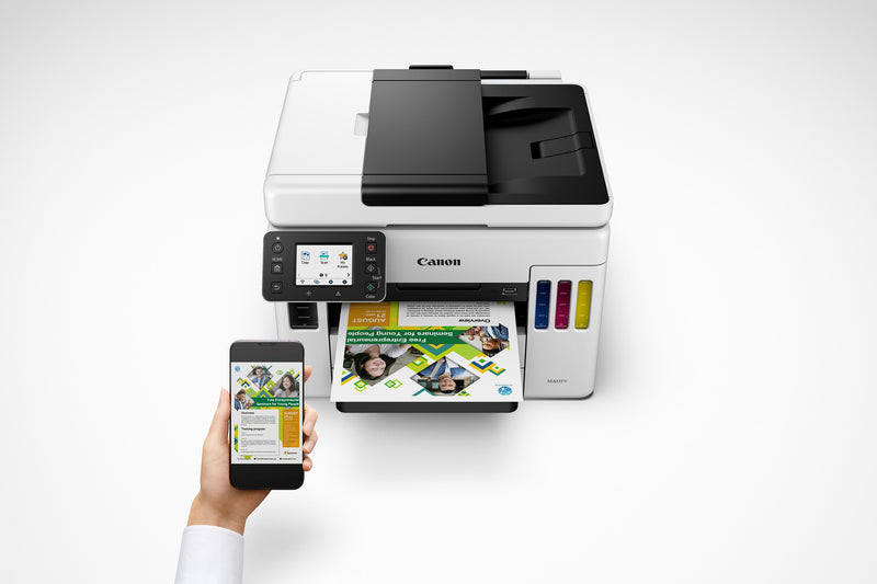 CANON MAXIFY GX7070 Refillable Ink Tank & High-Speed Business Printer