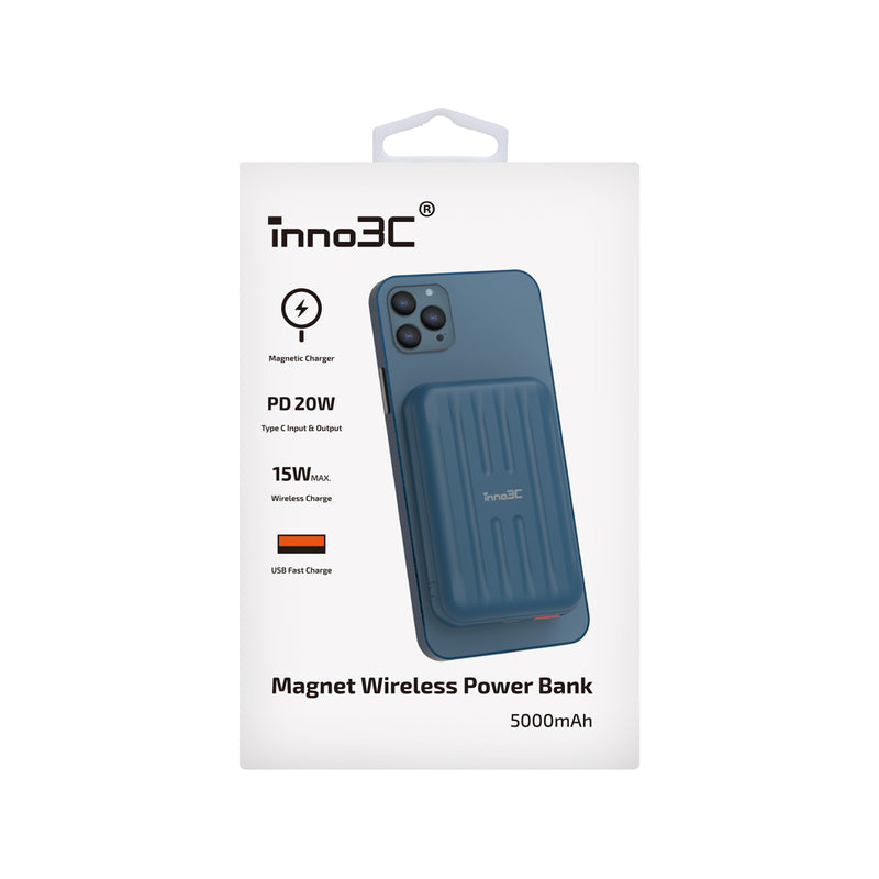 inno3C i-MS5  MagSafe / Magnet Wireless Power Bank