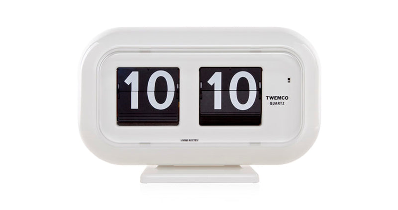 TWEMCO Battery Quartz Table/Wall Flip Clock QT-35