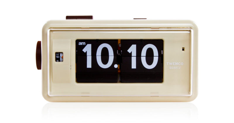 TWEMCO Battery Quartz Alarm Flip Clock AL-30