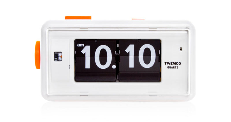 TWEMCO Battery Quartz Alarm Flip Clock AL-30