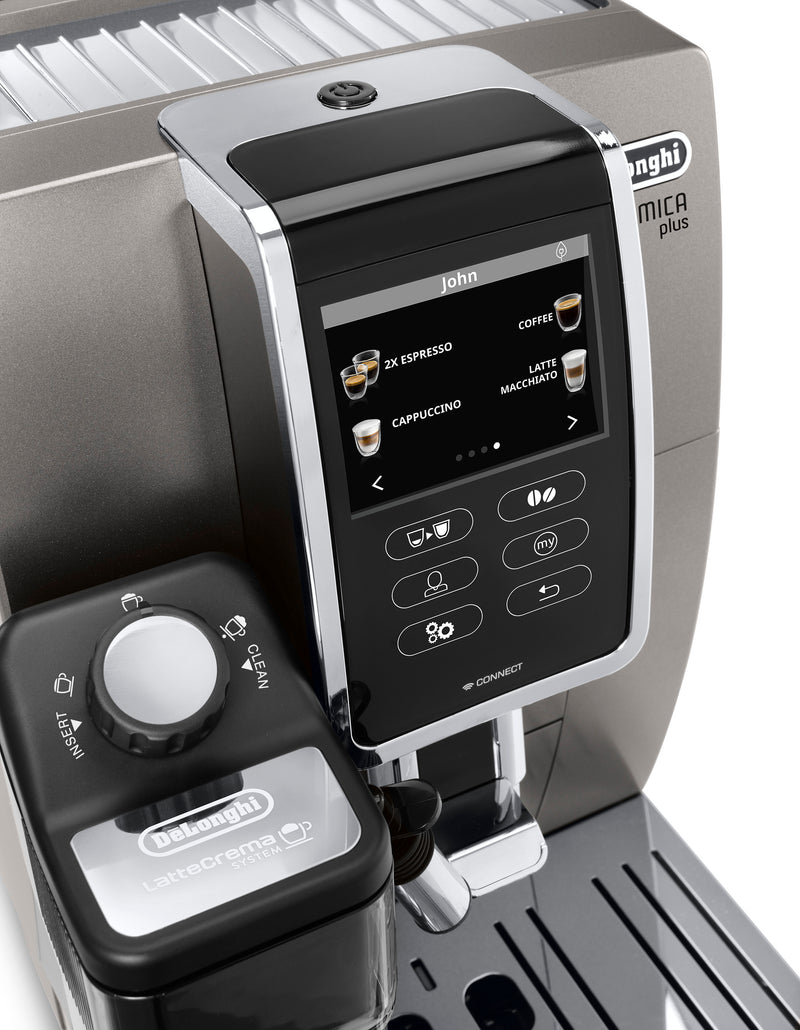 DELONGHI ECAM370.95.T Dinamica Plus Fully Automatic Coffee Machine