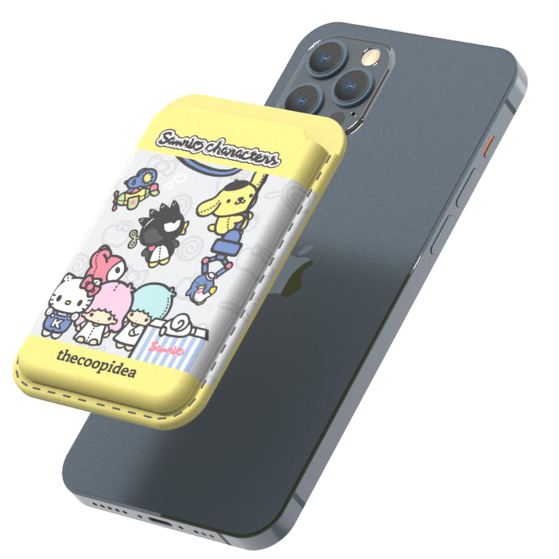 thecoopidea Sanrio Mix Characters WELT Magnetic Card Wallet