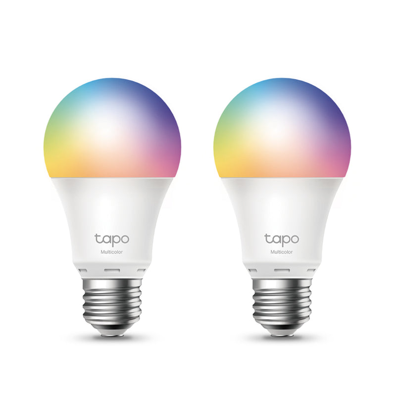 TP-Link Tapo L530E (2-Pack) with Multicolor Light Smart Wi-Fi Light Bulb