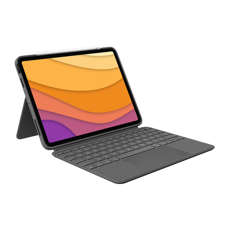 LOGITECH 羅技 Combo Touch - iPad Air (第 5 代 2022) 鍵盤護殼配備觸控板