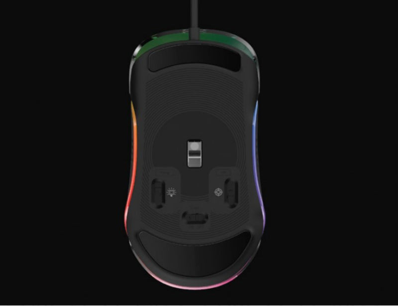 VERTUX Phoenix Extreme Performance Professional Gaming LumiFlux Wired Mouse