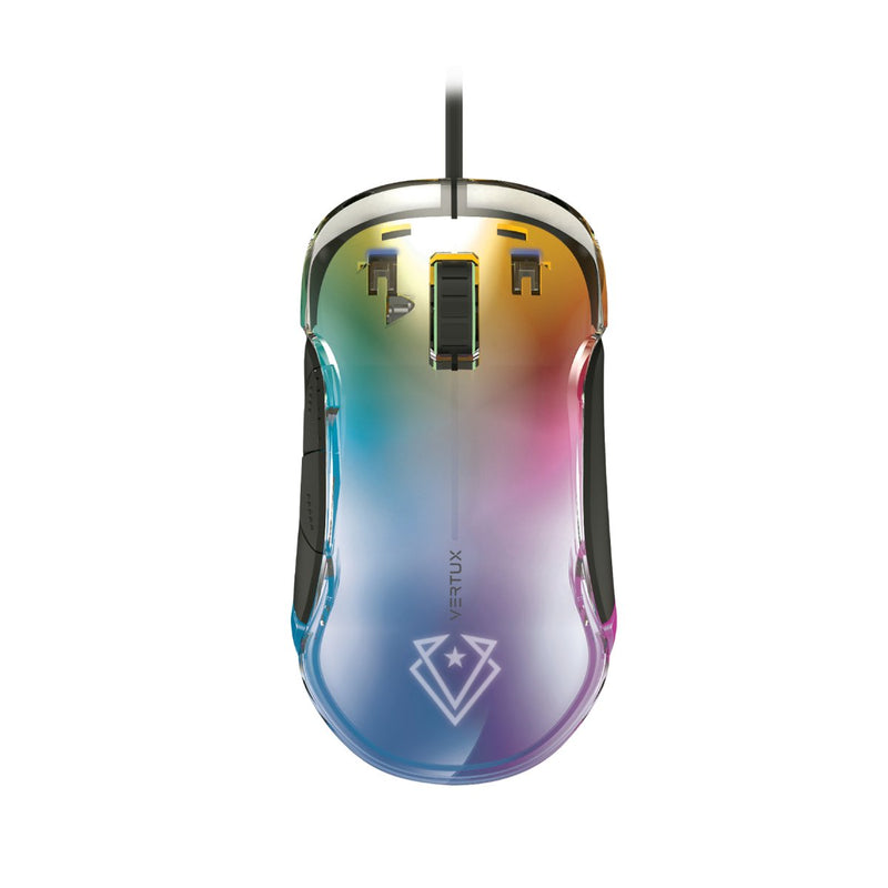 VERTUX Phoenix Extreme Performance Professional Gaming LumiFlux Wired Mouse