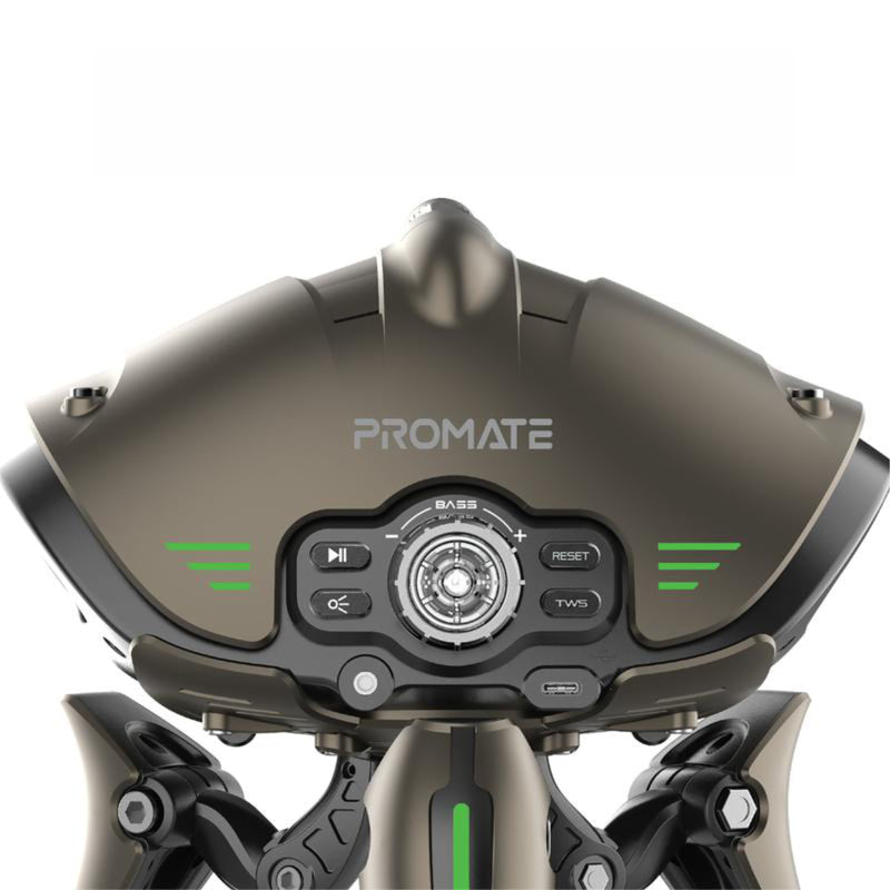 PROMATE Invader 侵略者30W揚聲器 房間變成科幻場景 真無線 BT V5.0喇叭 重低音