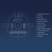 Pure Acoustics Amnesia High Power Portable Party System