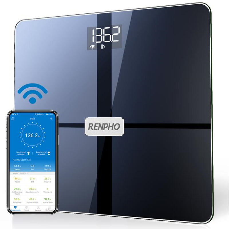 RENPHO Smart Body Fat Scale - Premium (With Wifi)