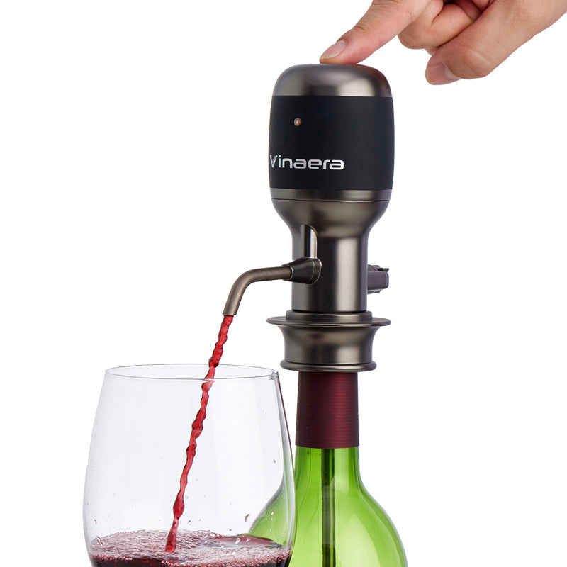 VINAERA Pro Adjustable Electronic Wine Aerator Professional Edition MV7