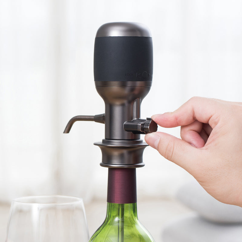 VINAERA Pro Adjustable Electronic Wine Aerator Professional Edition MV7