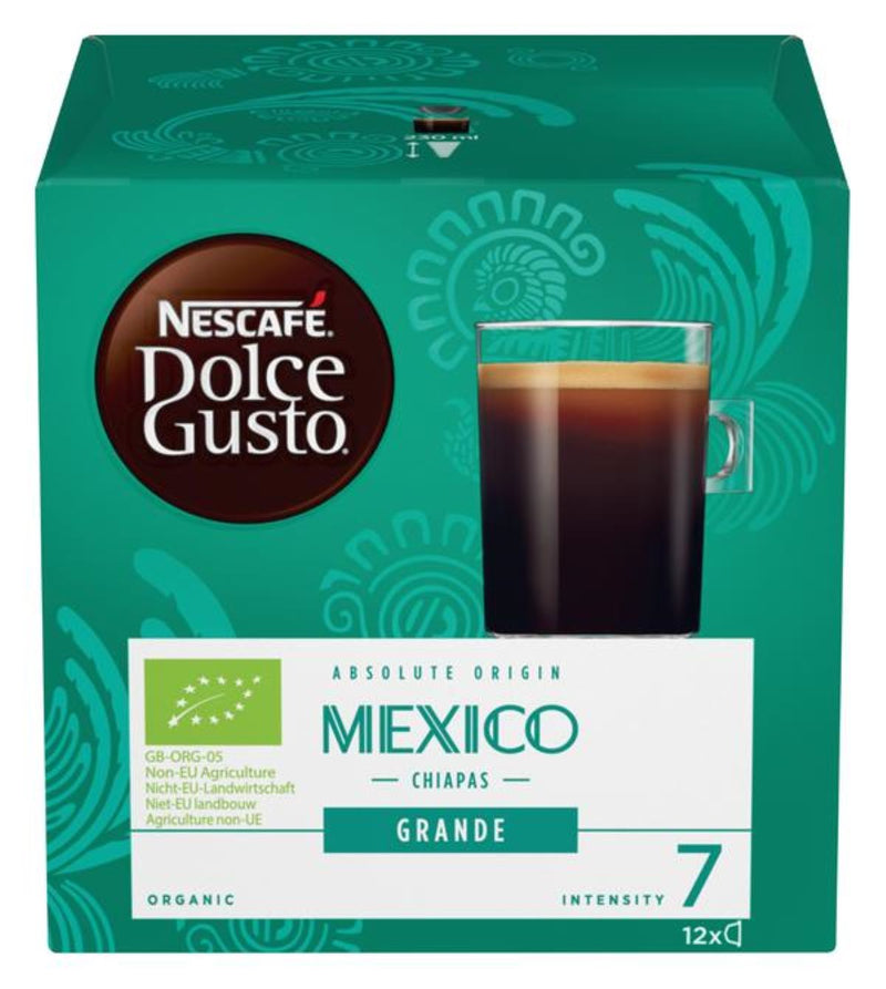 Nescafe Dolce Gusto Absolute Origin MEXICO Grande Capsule