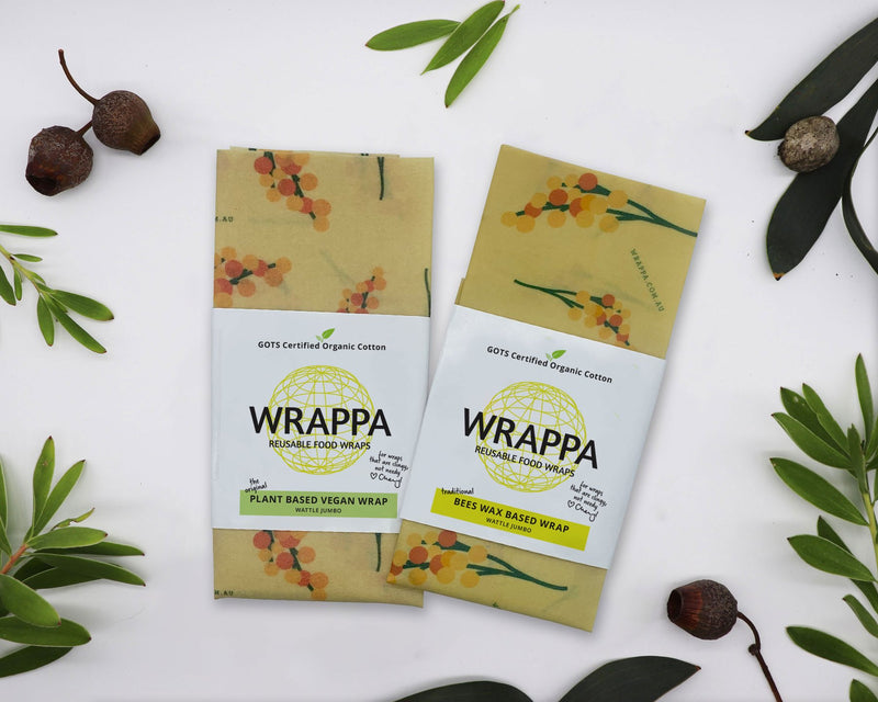 Joe Eco Plant Based Food Wraps Jumbo - Wattle