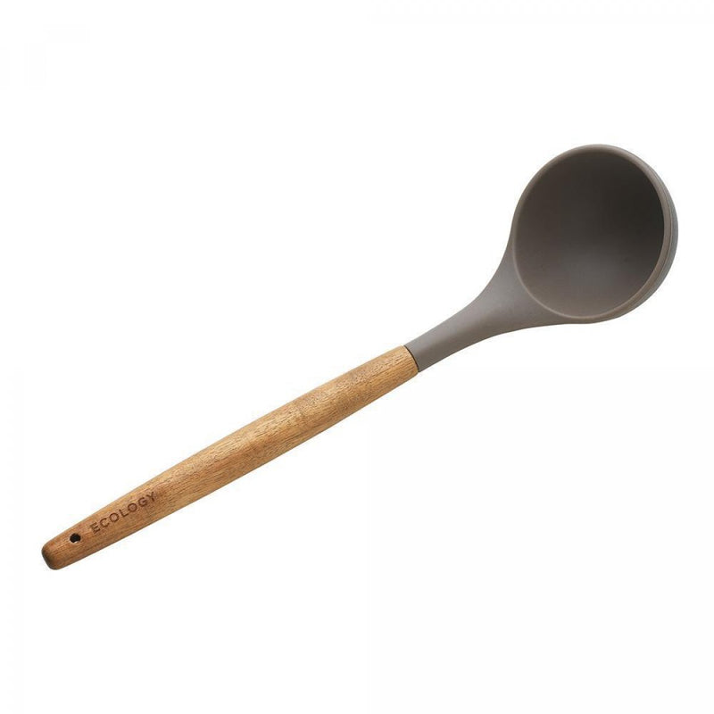 Ecology Acacia Silicone Soup Ladle