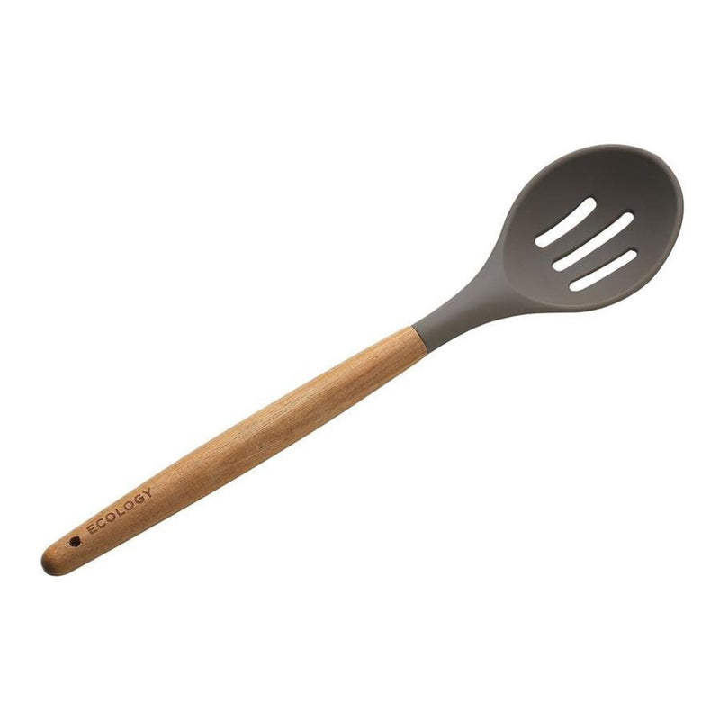 Ecology Acacia Silicone Slotted Spoon