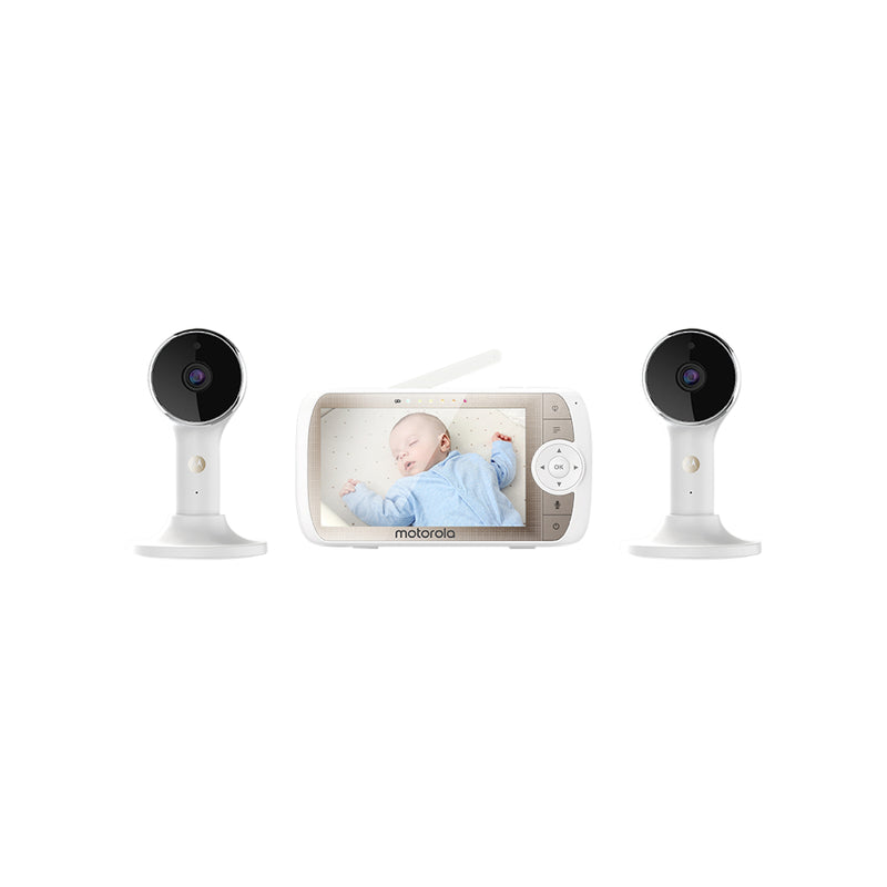 MOTOROLA LUX65-2 CONNECT by Hubble Connected Two Camera Baby Monitor