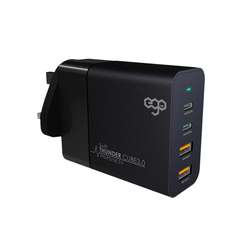 ego 85W Thunder Cube 3.0 4port charger Power Charger