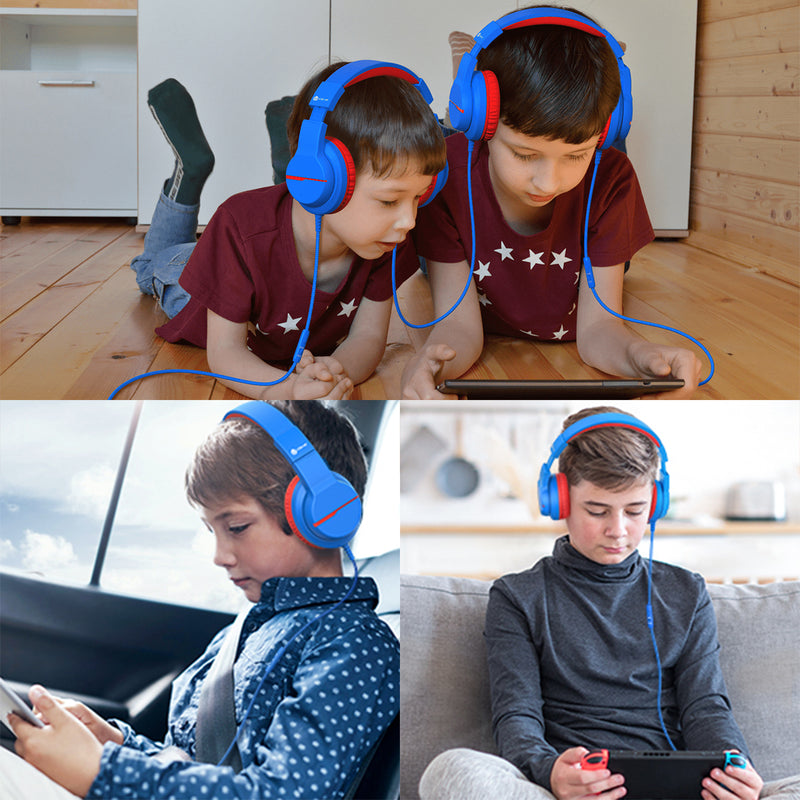 iClever HS19 Foldable Wired Kids Headphones