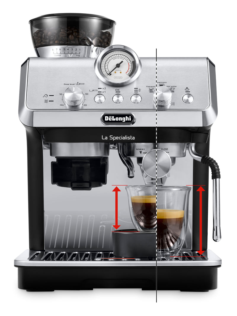 DELONGHI EC9155.MB La Specialista Arte Pump-Driven Espresso Coffee Machine