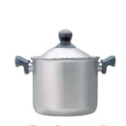 Sori Yanagi Stainless steel shallow double ear pot 22cm
