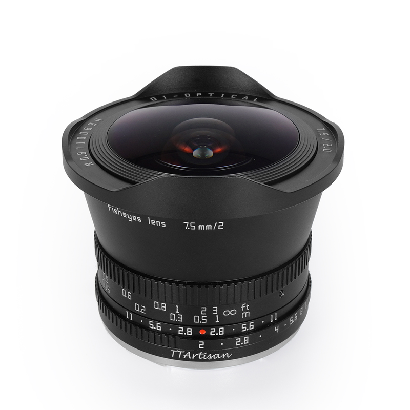 TTArtisan 7.5mm F2 (Fuji X-Mount) Lens