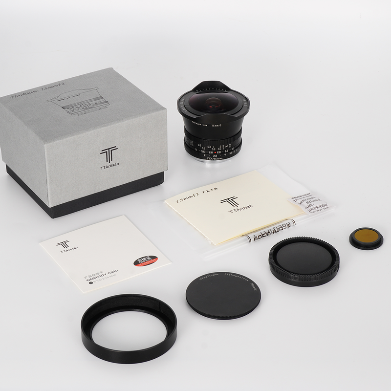 TTArtisan 7.5mm F2 (Fuji X-Mount) Lens