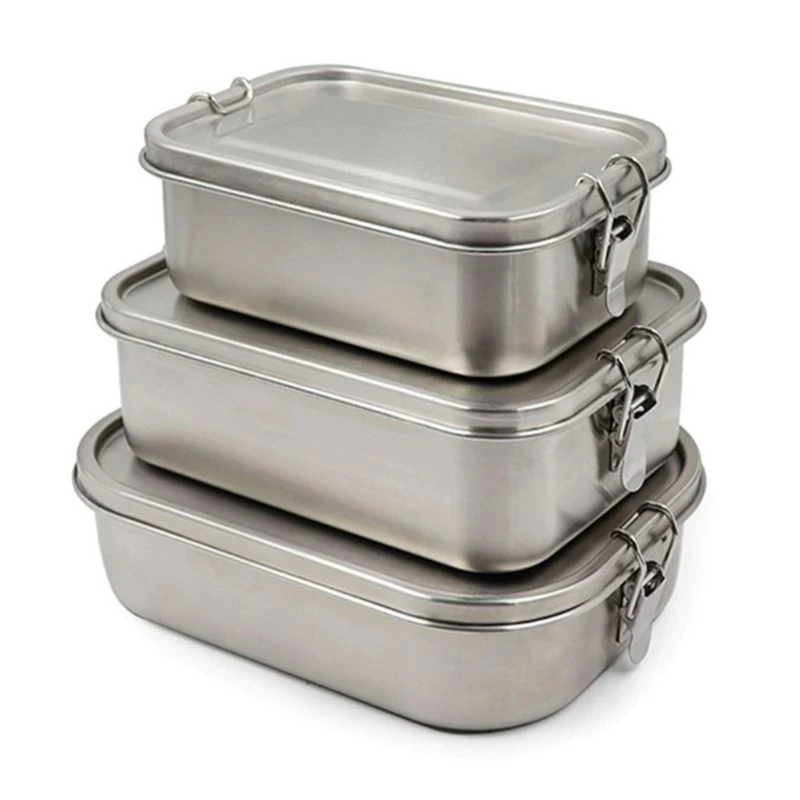 Slowood Leakproof Stainless Steel Lunch Box - 800ml