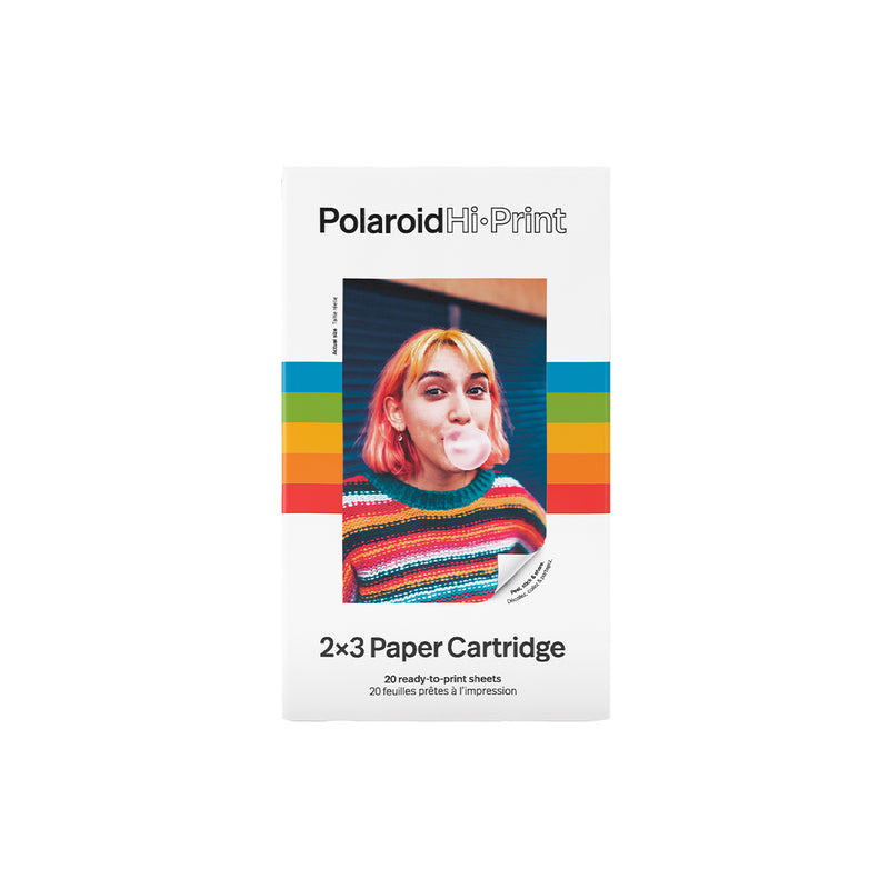POLAROID Hi·Print 2x3 Paper Cartridge ‑ 20 sheets