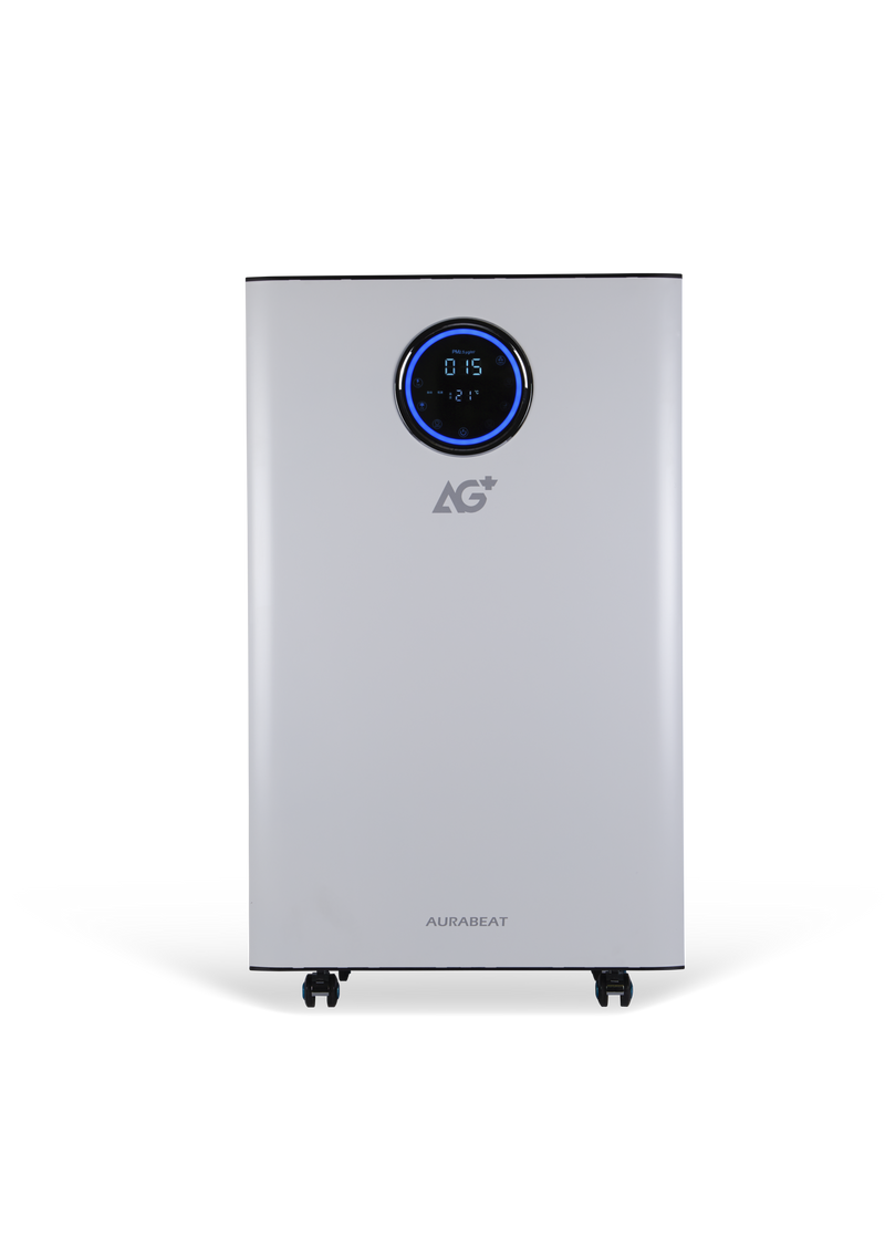 Aurabeat ASP-X1 AG+ Medical Grade Silver Ion UVC Air Purifier