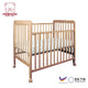 Minimoto White KSK Baby Cot YB2828 with Mattress YB3318
