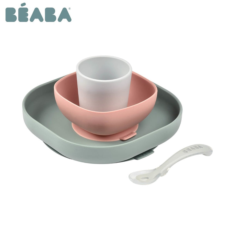 Beaba Silicone Suction Meal Set (4 pcs)