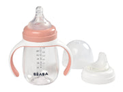 Beaba 2-In-1 Bottle to Sippy Learning Cup 210ml