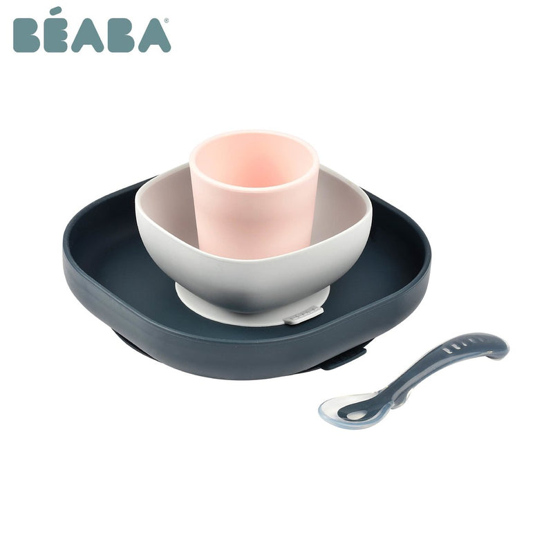 Beaba 矽膠餐具套裝（四件裝）