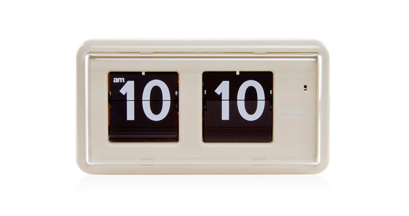 TWEMCO Battery Quartz Table/Wall Flip Clock QT-30