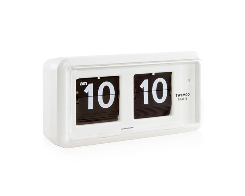 TWEMCO Battery Quartz Table/Wall Flip Clock QT-30