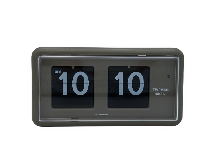 TWEMCO Battery Quartz Table/Wall Flip Clock QT-30