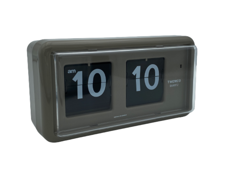 TWEMCO Battery Quartz Table/Wall Flip Clock QT-30