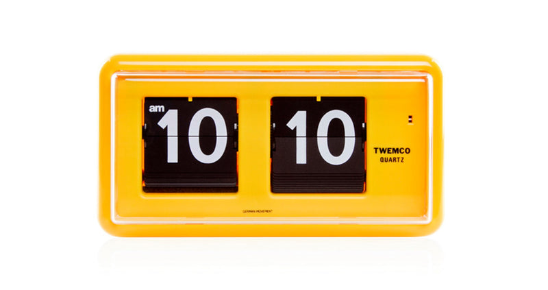 TWEMCO Battery Quartz Table/Wall Flip Clock QT-30