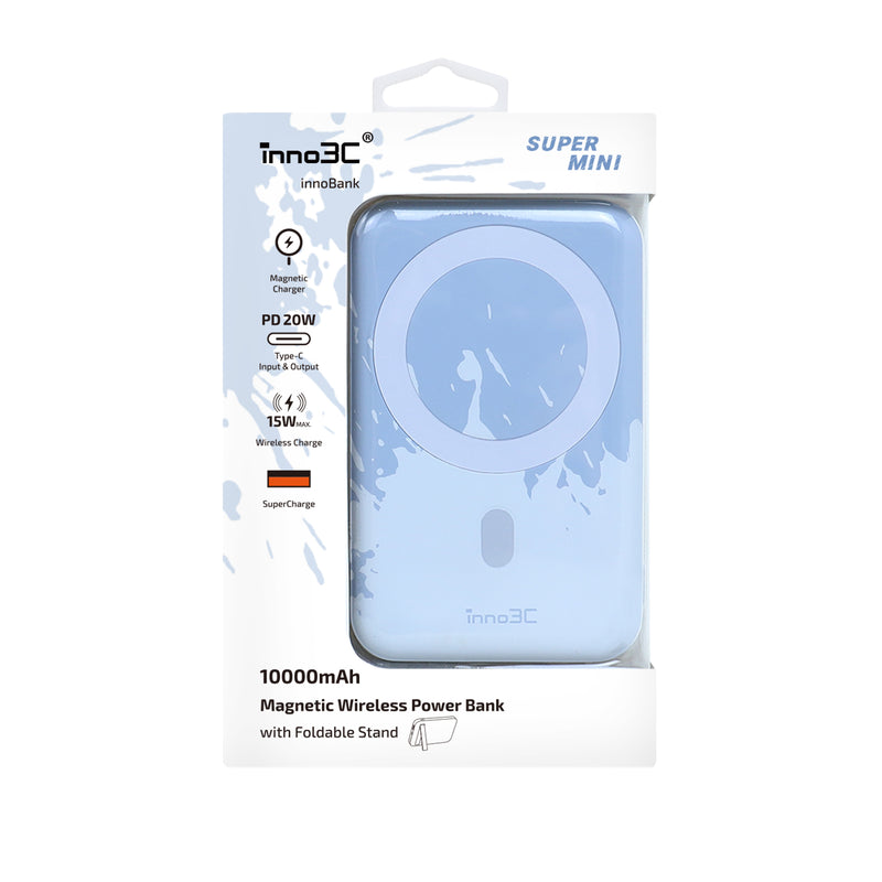 inno3C 創品 i-MW10 磁吸無線移動電源帶折疊支架