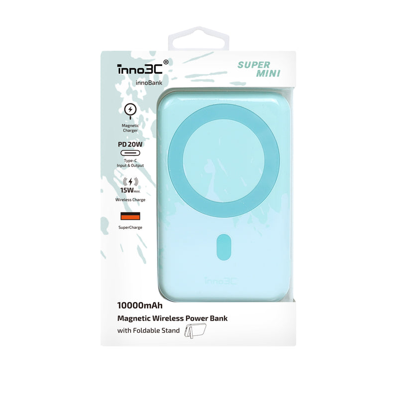inno3C 創品 i-MW10 磁吸無線移動電源帶折疊支架